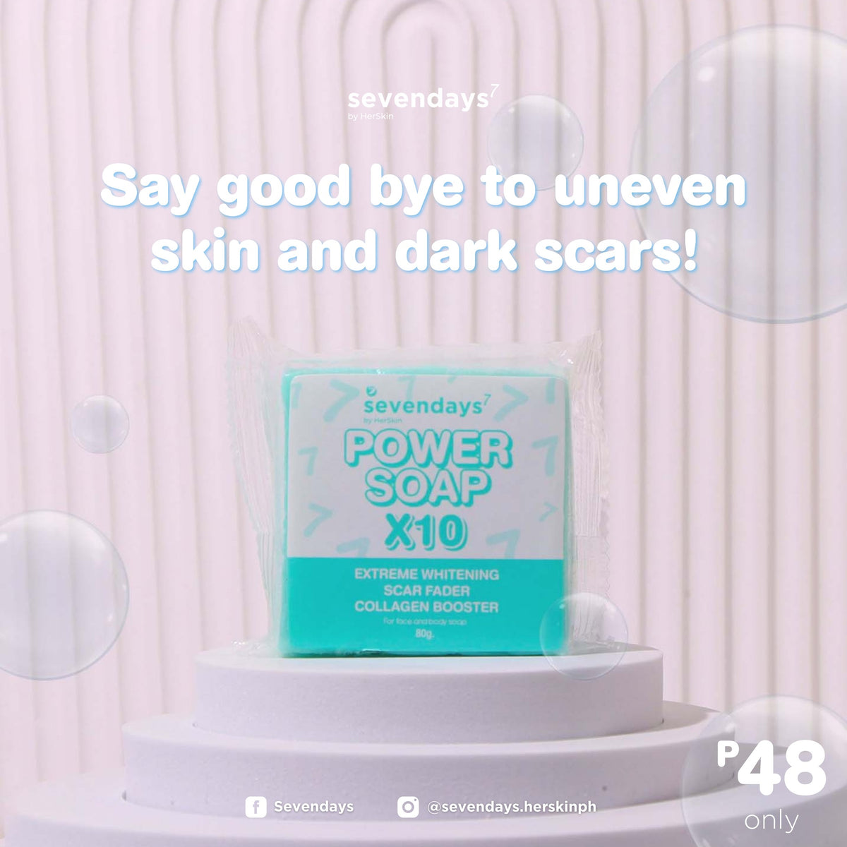 Her Skin Sevendays Power Soap x10