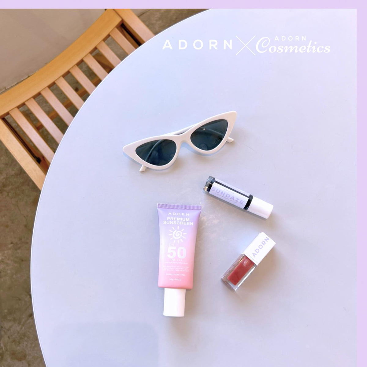 ADORN COSMETICS LIPGLOSS