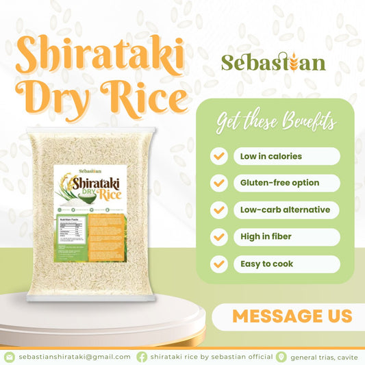 Authentic Shirataki Rice