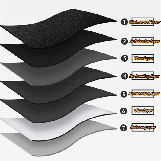 SELF ADHESIVE LEATHER STICKER PATCH