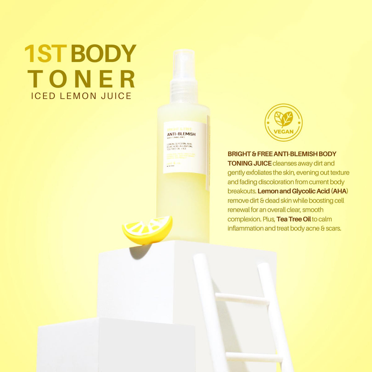 CATT & CO ANTI BLEMISH BODY TONING JUICE
