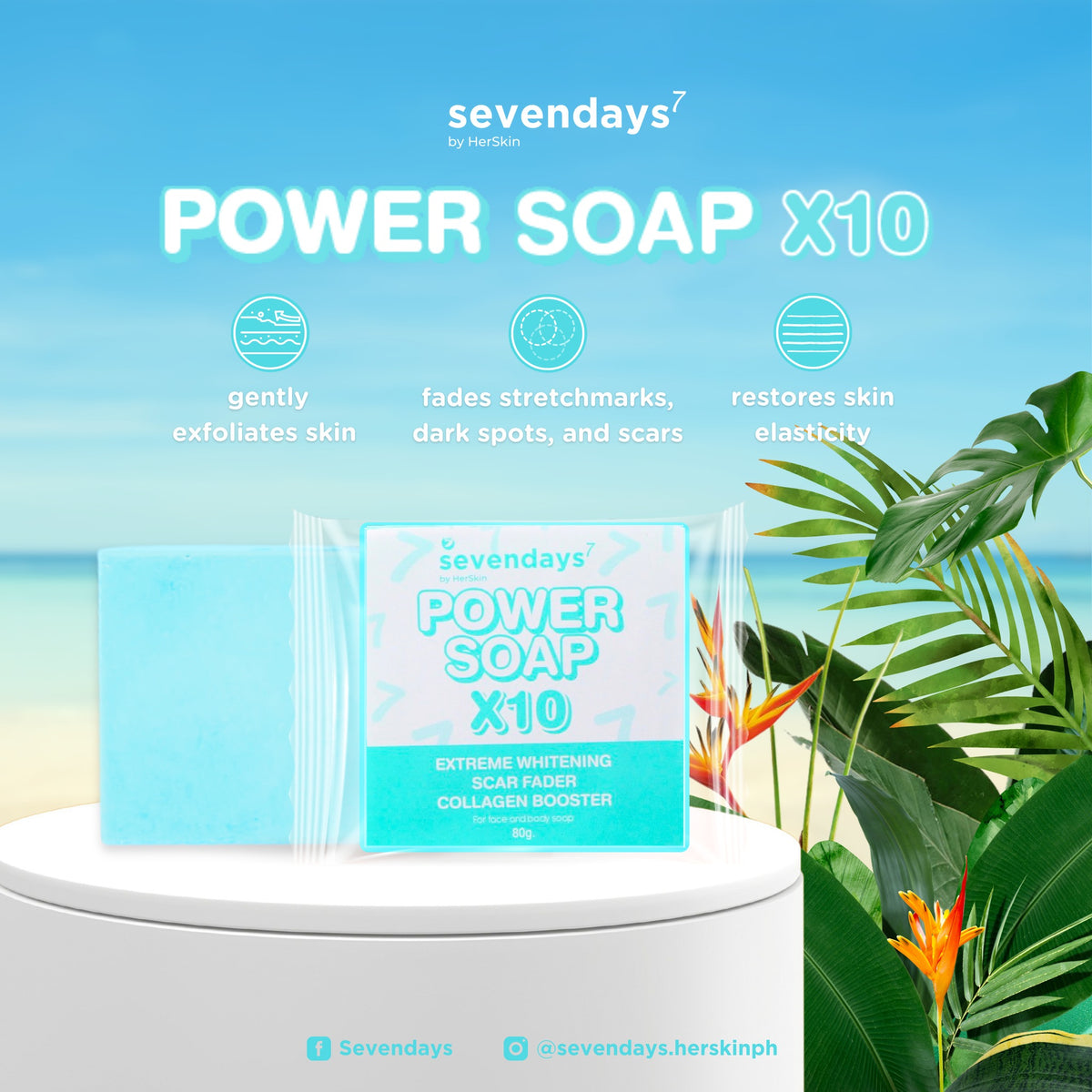 Her Skin Sevendays Power Soap x10