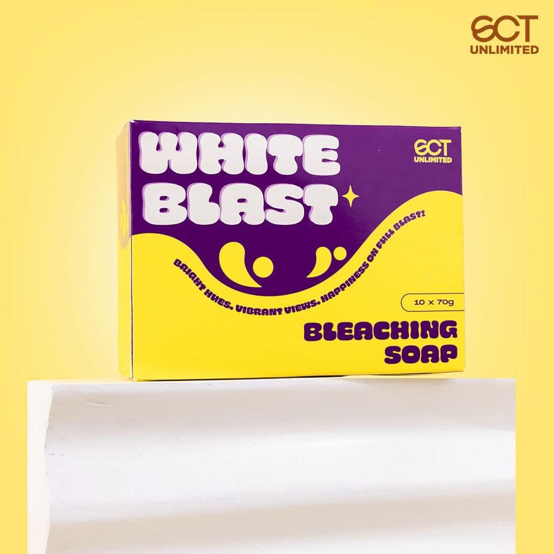 SCT UNLIMITED WHITE BLAST BLEACHING SOAP BAR 70G | SCTU WHITE BLAST