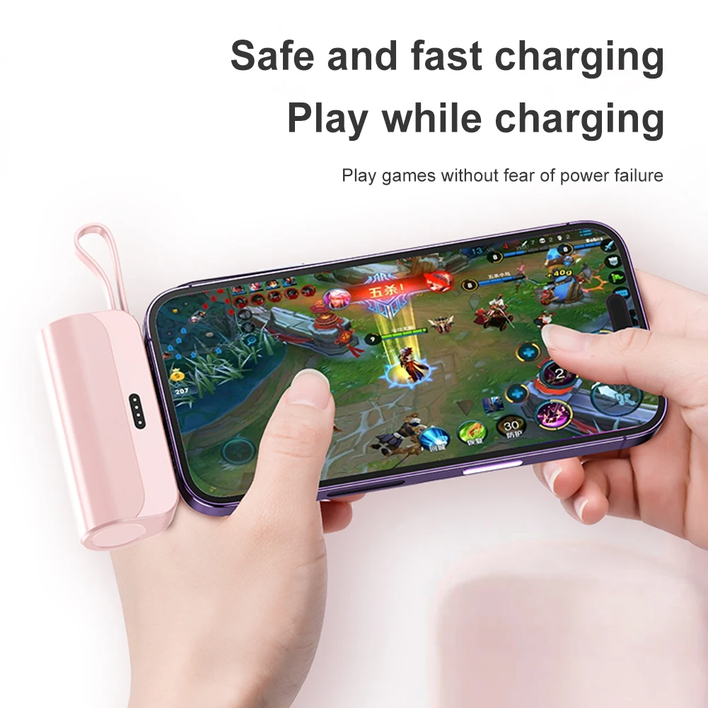 Mini 5000mAh Pocket Power Bank