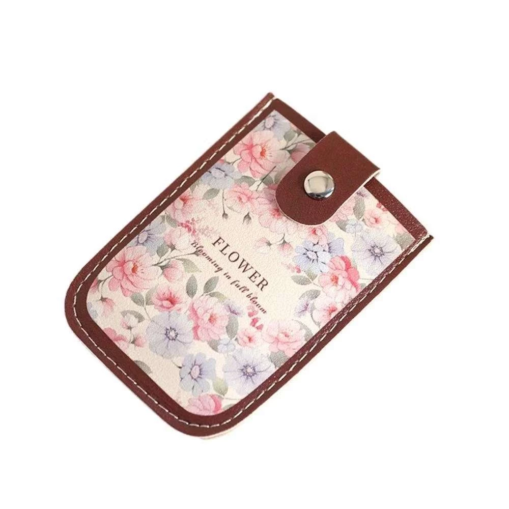Ultra-Thin Compact Pull-Out ID Card Holder with Multi-Card Slots Large-Capacity Creative Business Card Storage
