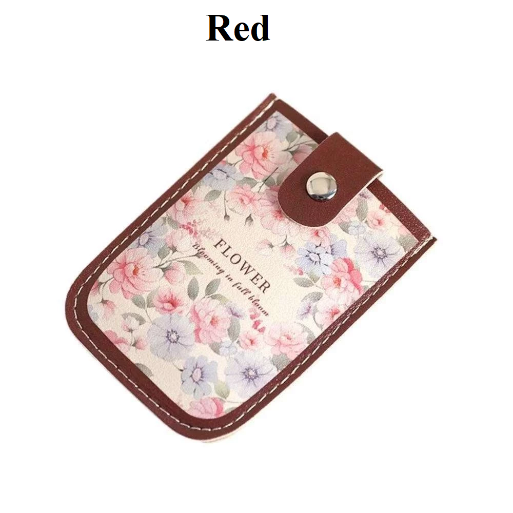 Ultra-Thin Compact Pull-Out ID Card Holder with Multi-Card Slots Large-Capacity Creative Business Card Storage
