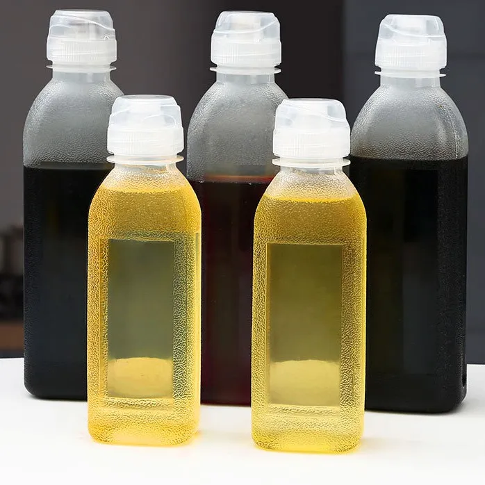 No Spill Oil Bottle Kitchen Squeeze Oil Bottles Leakproof Condiment Bottles