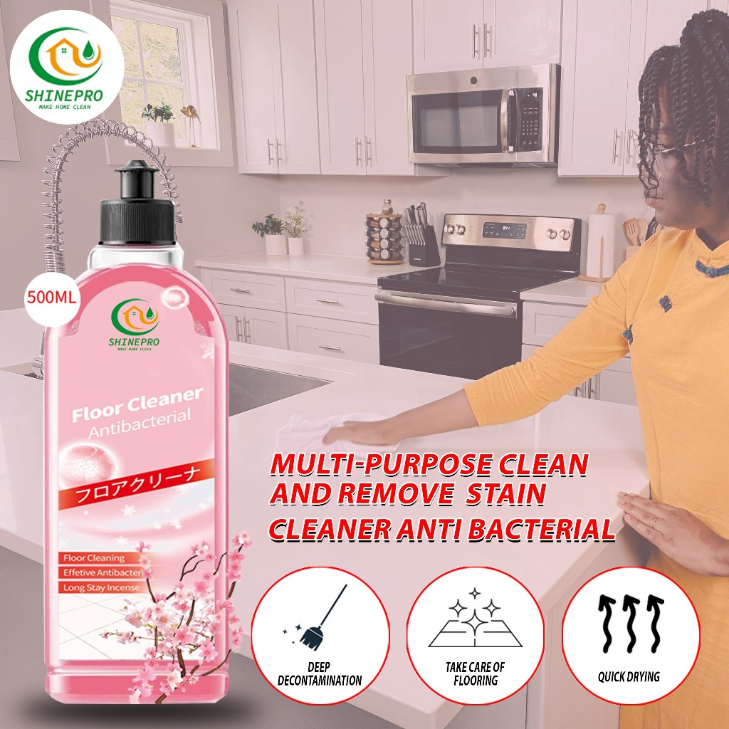 ShinePro Floor Cleaner 500ml 100% Effective Antibacterial
