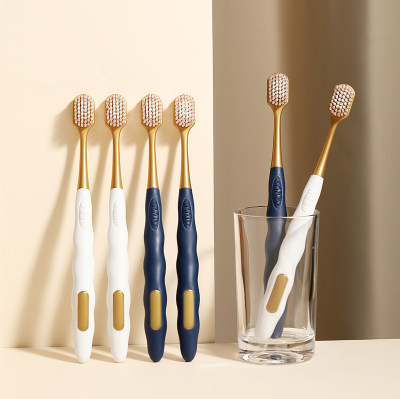 6pcs Toothbrushes Premium Soft Bristles Wide Head Home Travel Genuine Daily Use Adult