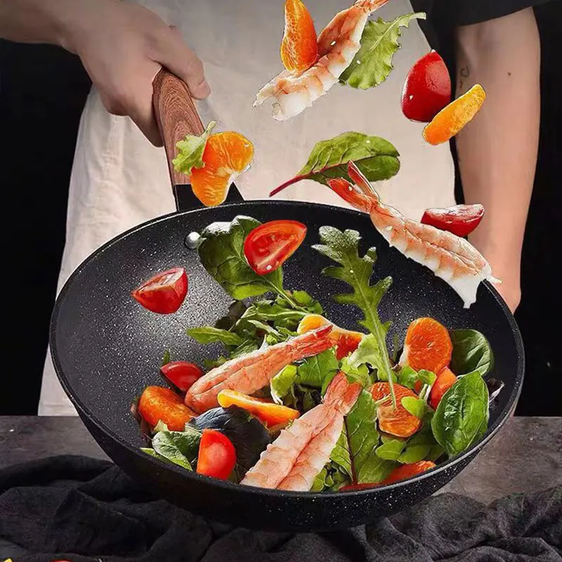 TRENDING! NON STICK PAN Maifan Stone Coating