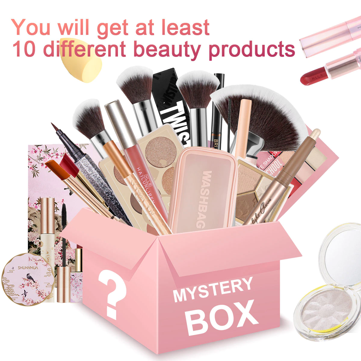 MYSTERY BEAUTY BUNDLE BOX - SKINCARE / COSMETIC PRODUCTS