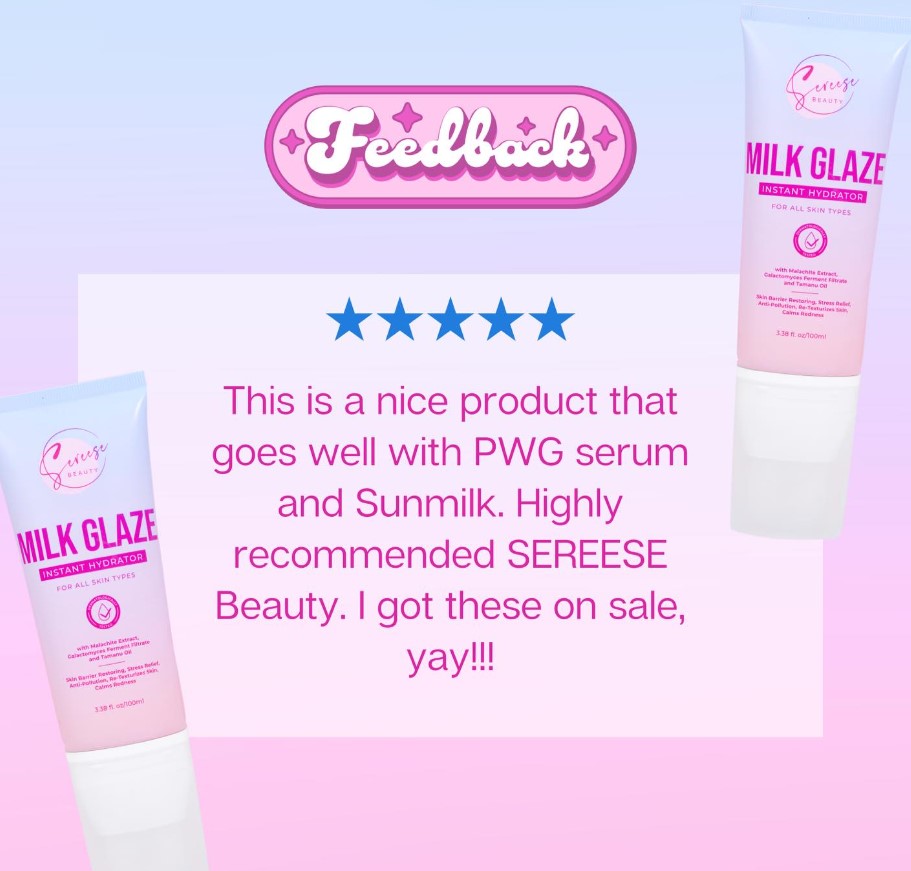 SEREESE BEAUTY MGH - MILK GLAZE INSTANT HYDRATOR