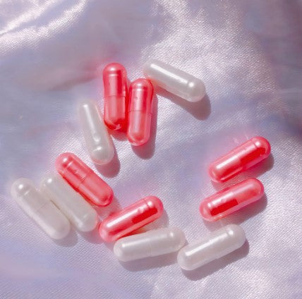 HONEST GLOW PINK WHITE CAPSULE