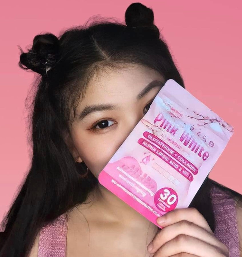 HONEST GLOW PINK WHITE CAPSULE