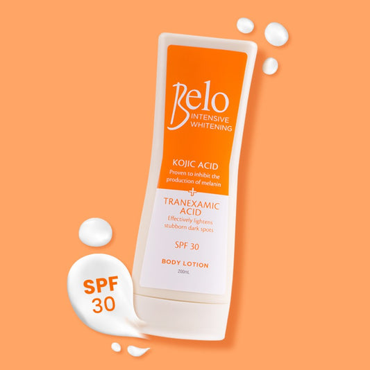 BELO INTENSIVE WHITENING BODY LOTION 200ML + FREE 100ML BUY 1 TAKE 1