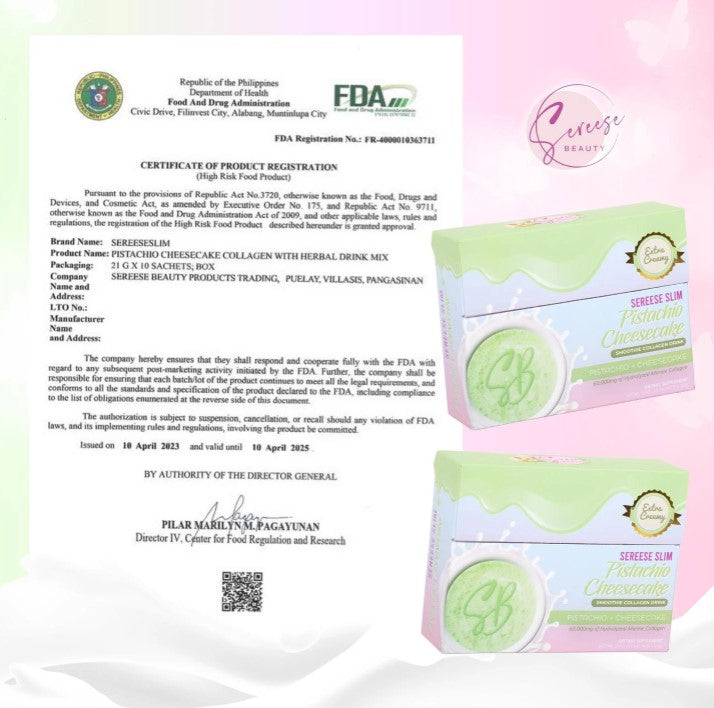 SEREESE BEAUTY SLIM SMOOTHIE COLLAGEN DRINK