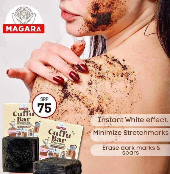 MAGARA SKIN CUFFU BAR 3IN1 SCRUB SOAP