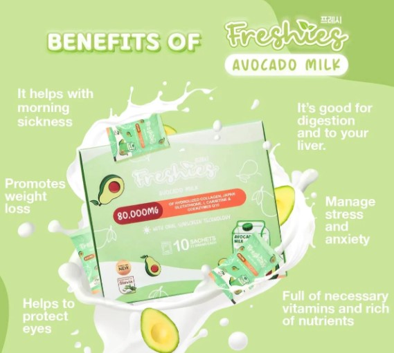 FRESHIES AVOCADO MILK COLLAGEN DRINK