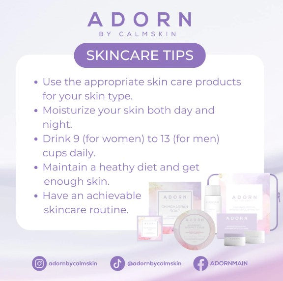 ADORN REJUVENATING SET RADIANCE POTION INTENSE EXFOLIATING