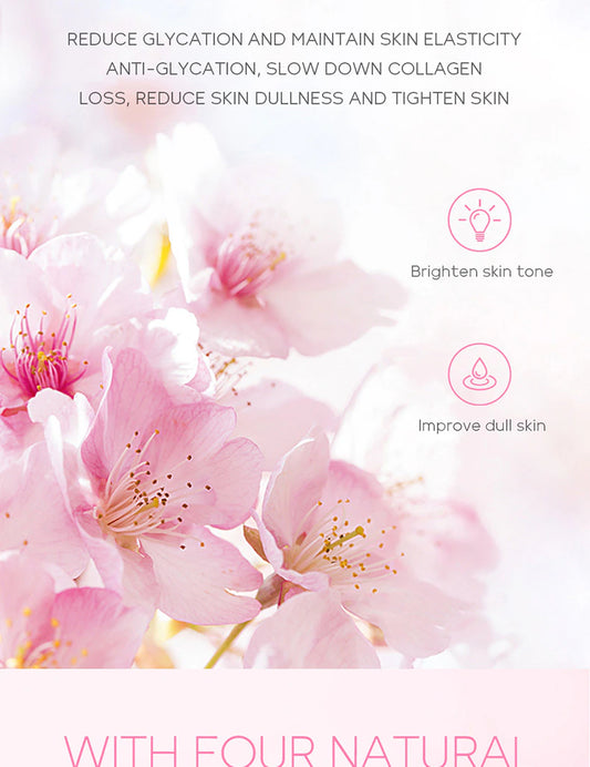 Japan Sakura Face Cream Whitening Anti Aging Shrink Pores Cosmetics Moisturizing Cherry Blossom Essence Facial Lotion Emulsions