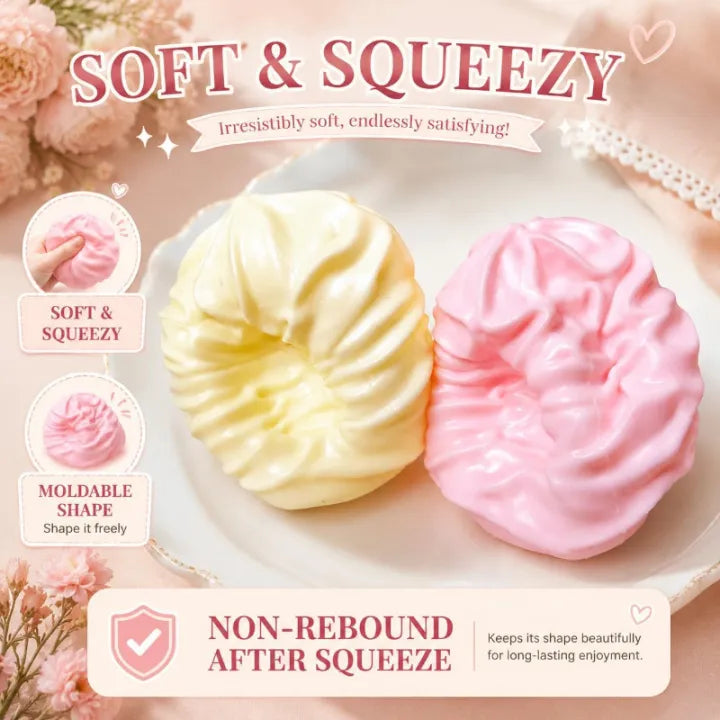 Cream Roll Squishy Toy Slow Rising Toy for Kids Stress Relief Decor Gifts