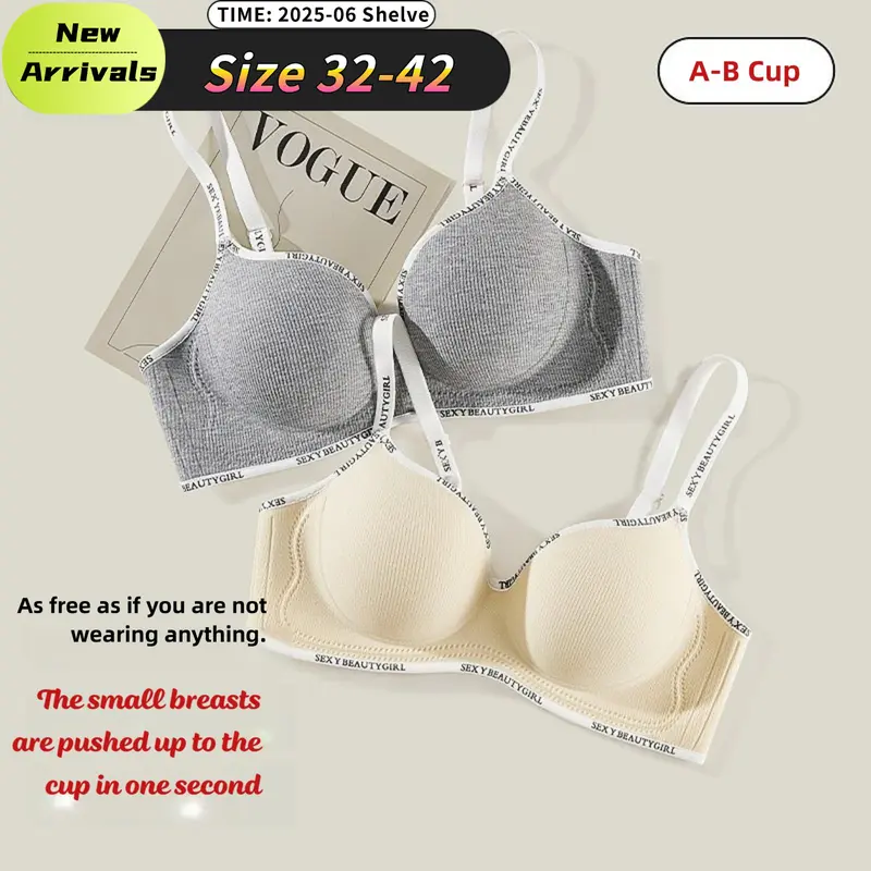 Seamless Push Up Bra 5 cm Thick Cup