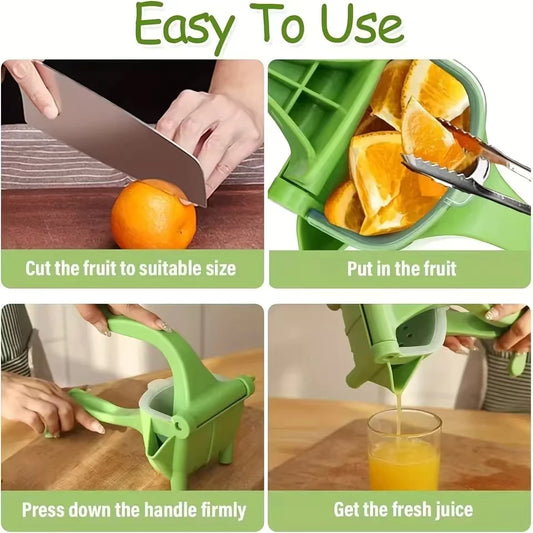 High Quality Manual Juicer Fruit Pressing Citrus Orange Hand Press Portable Home Kitchen Fruit Tool