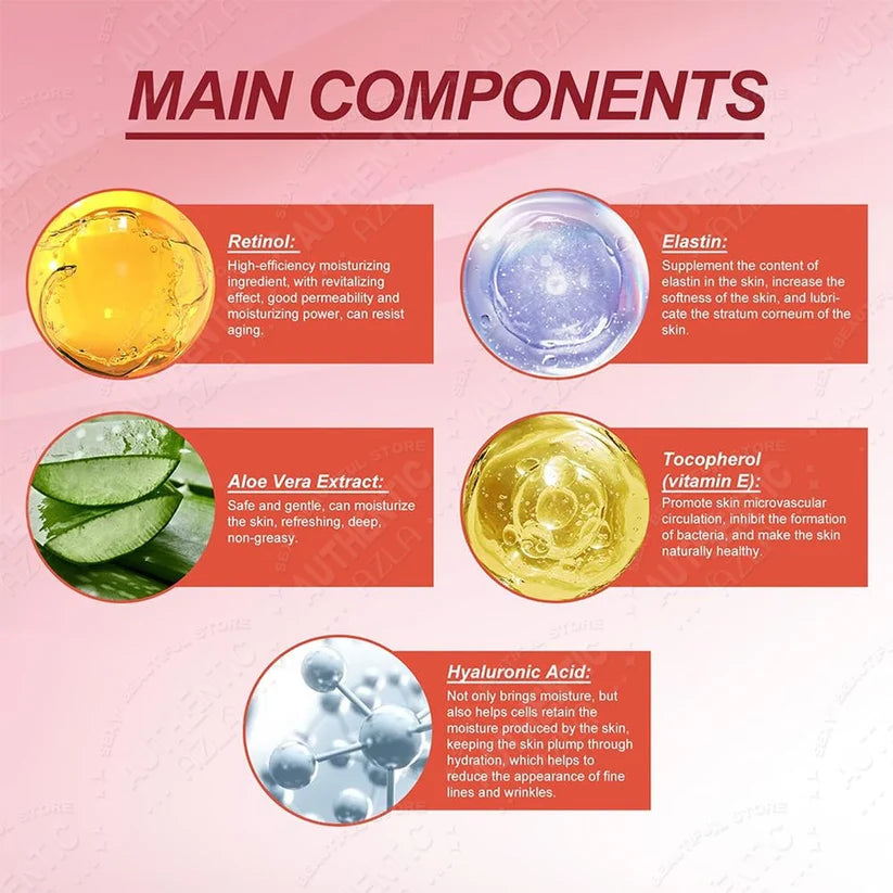 Retinol Cream Dragon Blood Cream Whitening Moisturizing Melasma Remover Ance Freckles Remover 50g