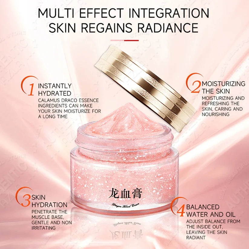 Retinol Cream Dragon Blood Cream Whitening Moisturizing Melasma Remover Ance Freckles Remover 50g
