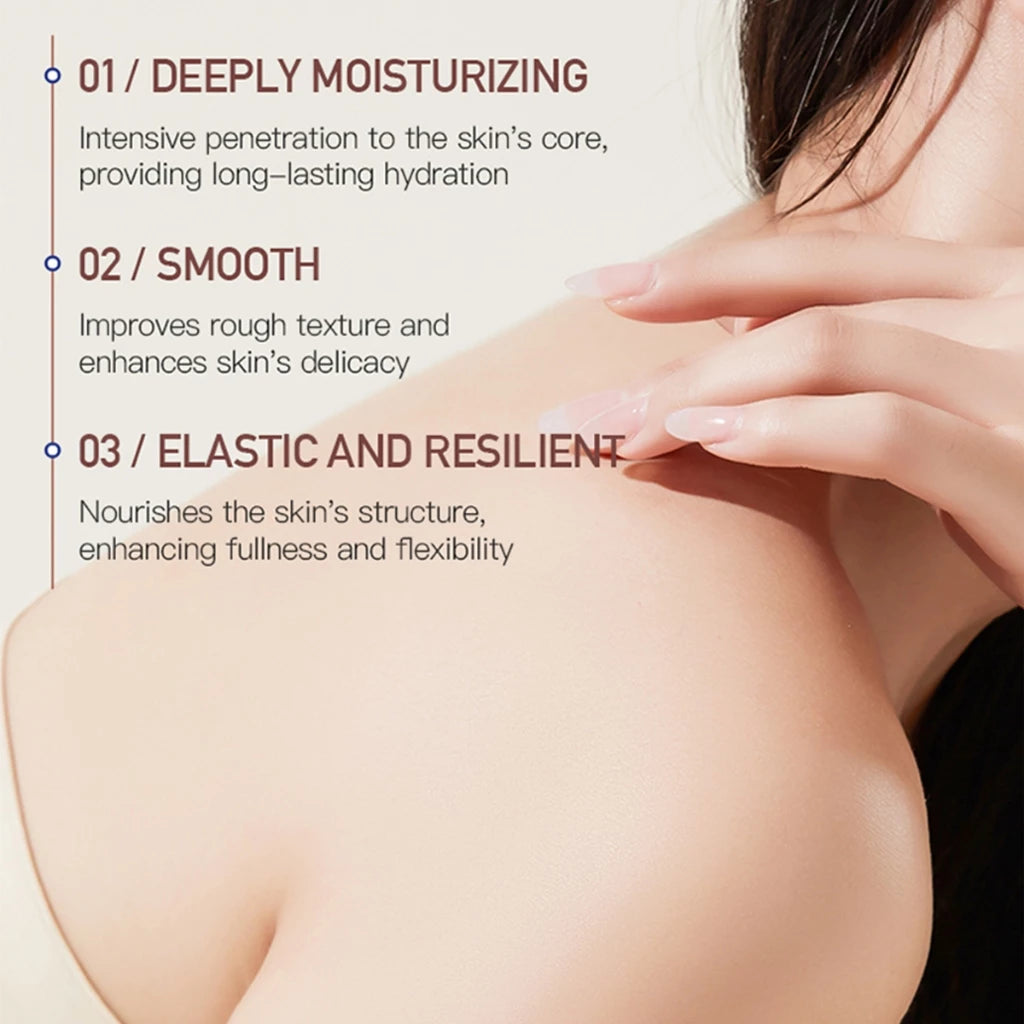 KORMESIC Body Oil Moisturizer Improves Skin Texture & Brightening Lightweight Non-Greasy 260ML