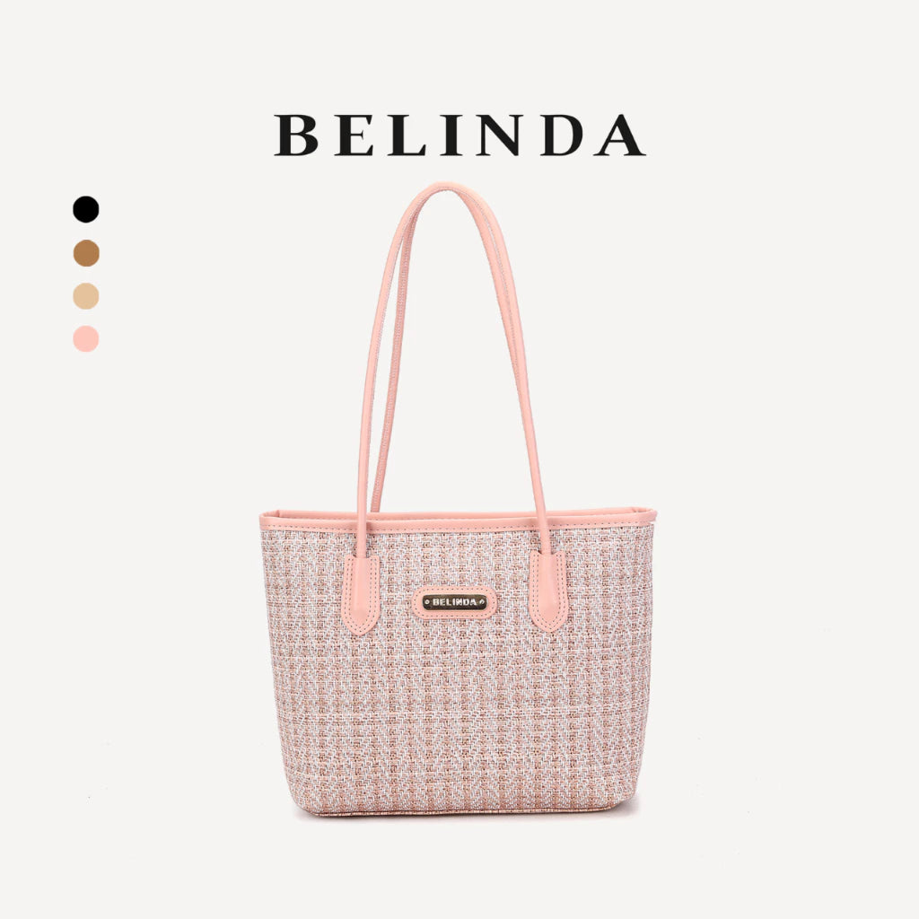 BELINDA Totebag For Woman Large Capacity Leather Office College Student School Shoulde Bag CP160