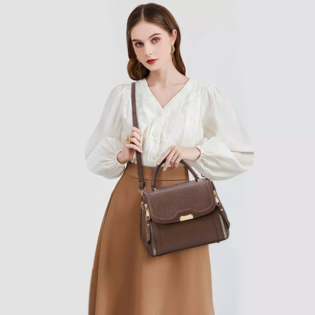 BELINDA PREMIER Sling Bag For Woman Premium Leather Korean Fashion Office Ladies Handbag BP2036