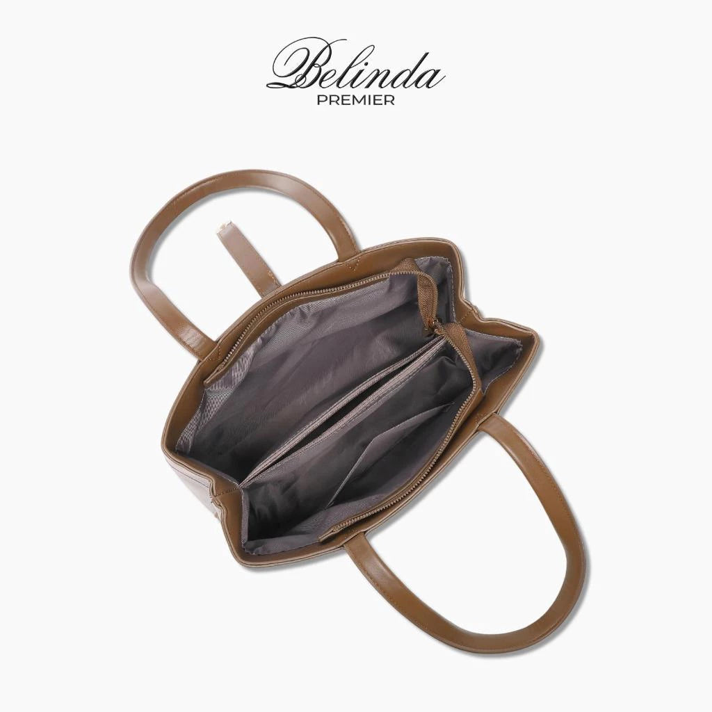 BELINDA PREMIER Large Capacity Vintage Tote Shoulder Bag Suede Furry Winter Autumn High-End