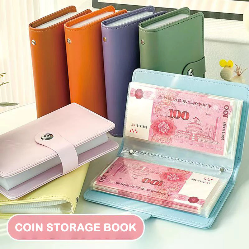 100 Days Envelope Challenge Budget Binder Money Savings Notebook Cash Storage Book Money
