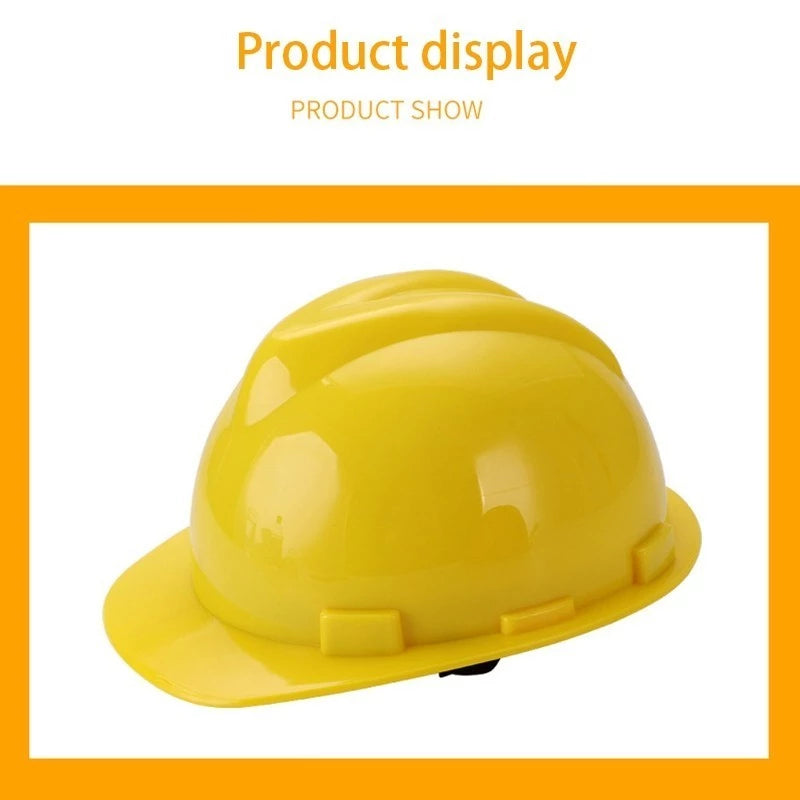 Heavy Duty Safety Construction Helmet Hard Hat Emergency Hardhat Head Gear Personal Head Protective