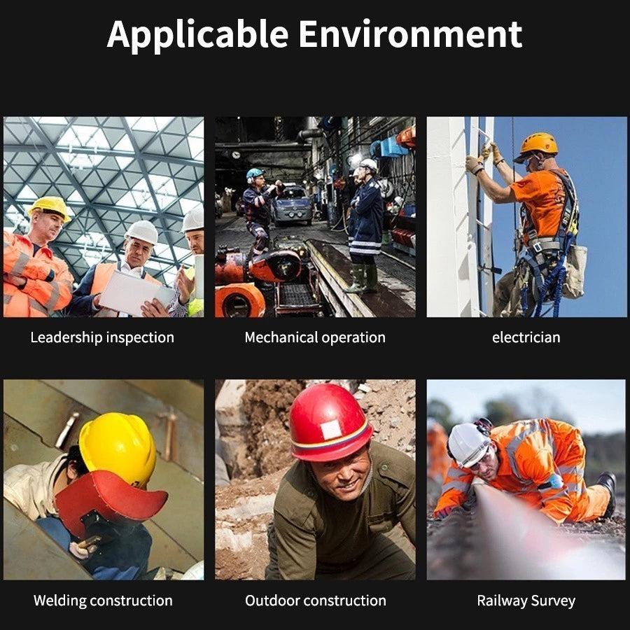 Heavy Duty Safety Construction Helmet Hard Hat Emergency Hardhat Head Gear Personal Head Protective